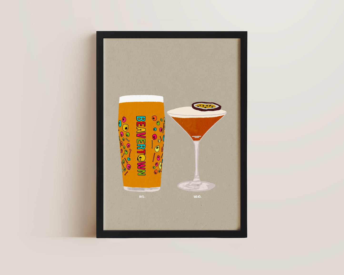 Neck Oil & Pornstar Martini Print