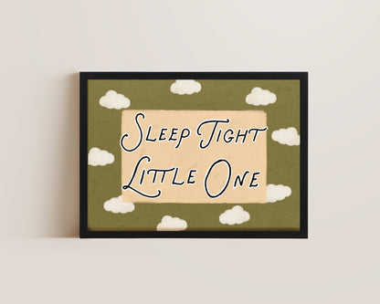 Sleep Tight Little One Print