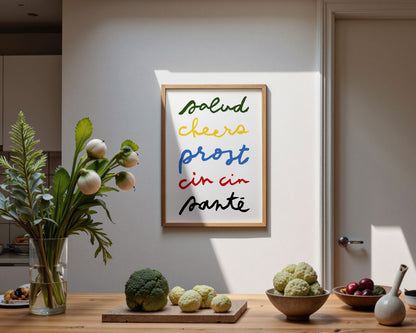 Cheers Languages Print