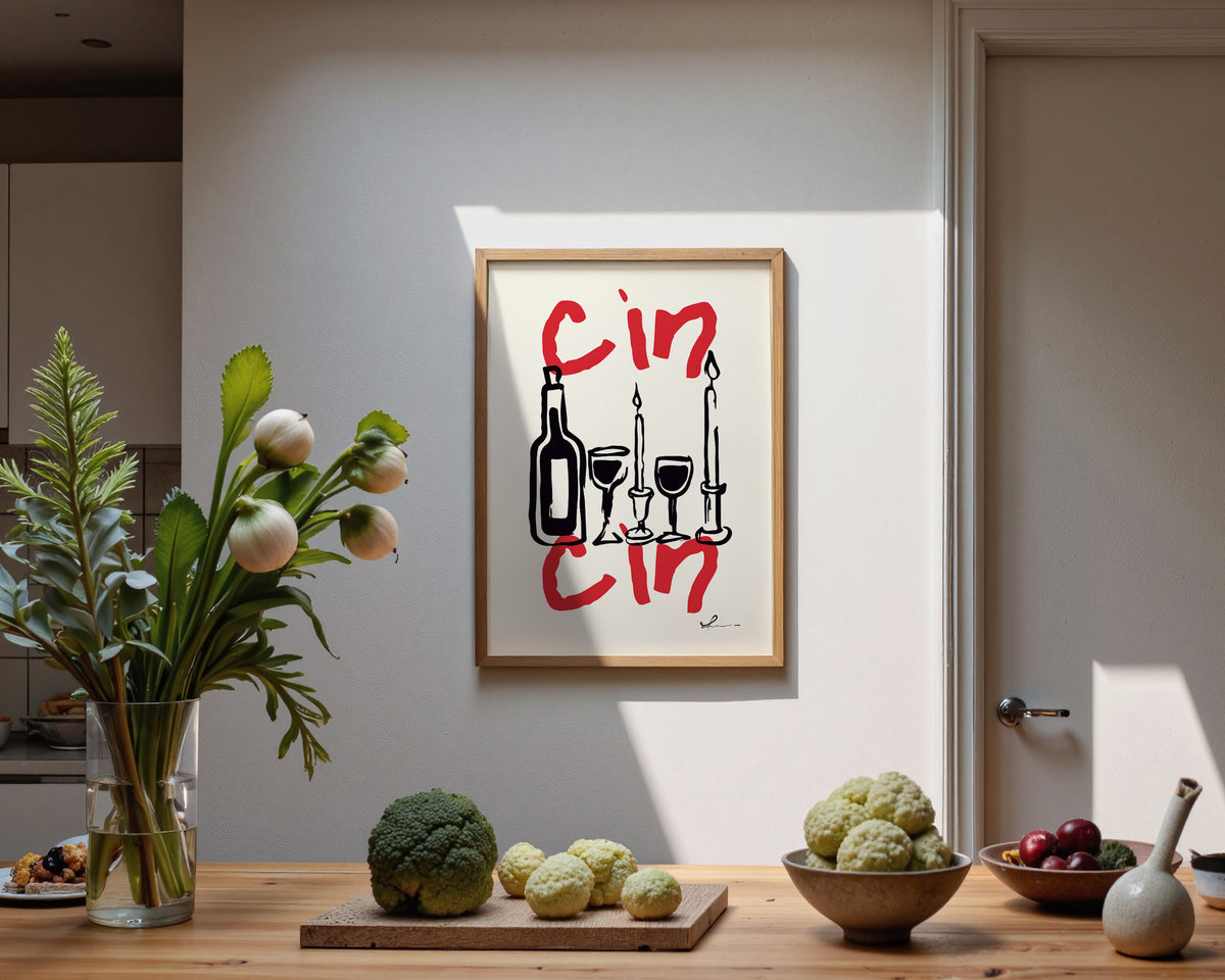 Cin Cin Print