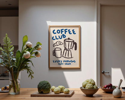 Coffee Club Print