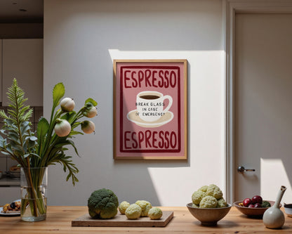 Emergency Espresso Print