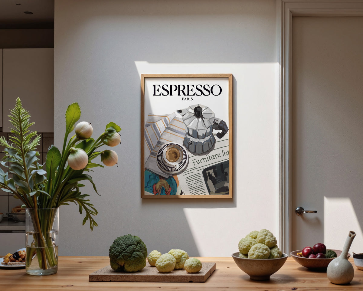 Paris Espresso Print