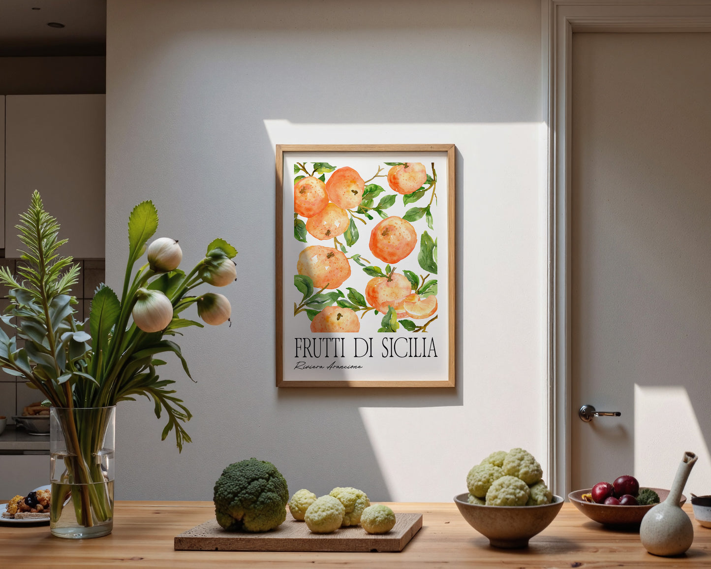 Frutti Di Sicillia Orange Print