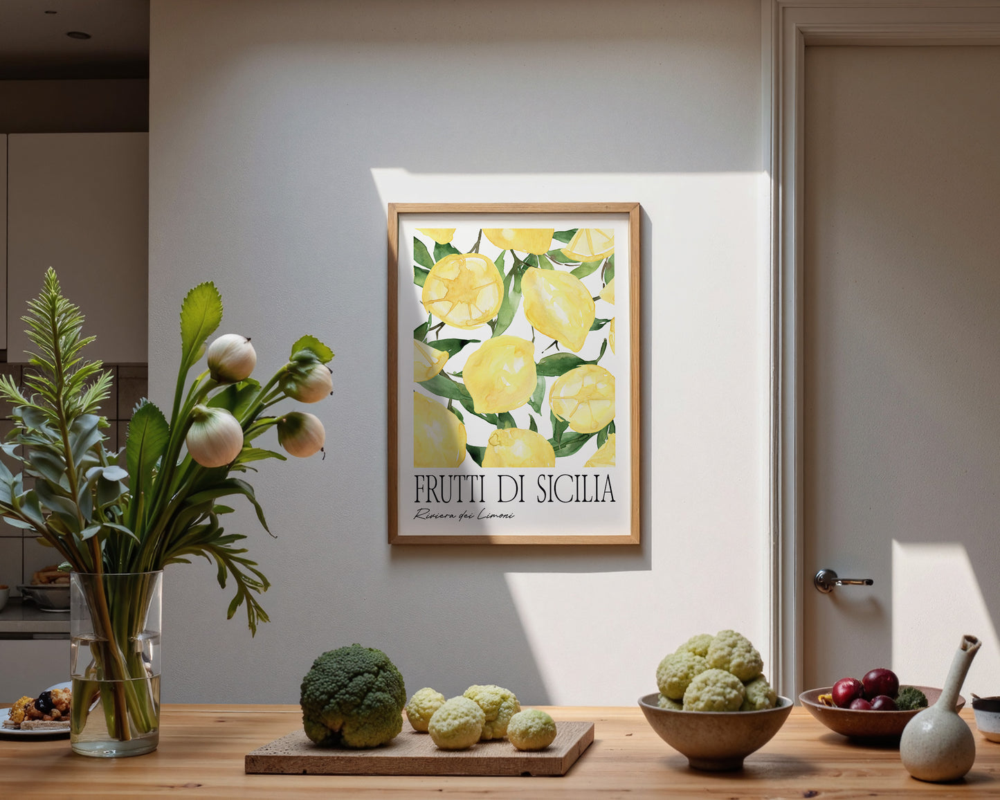 Frutti Di Sicillia Lemon Print