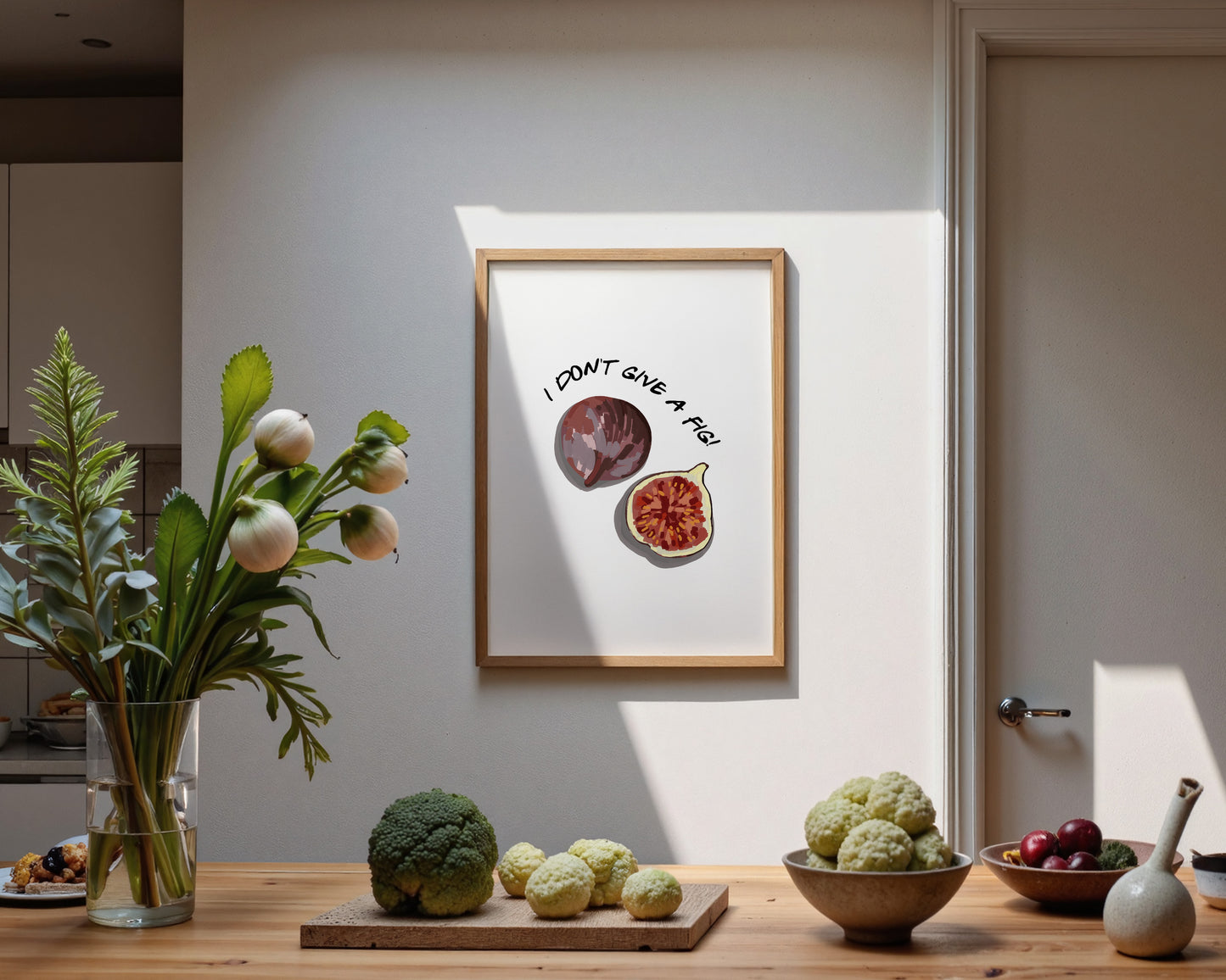 I Don't Give A Fig Print
