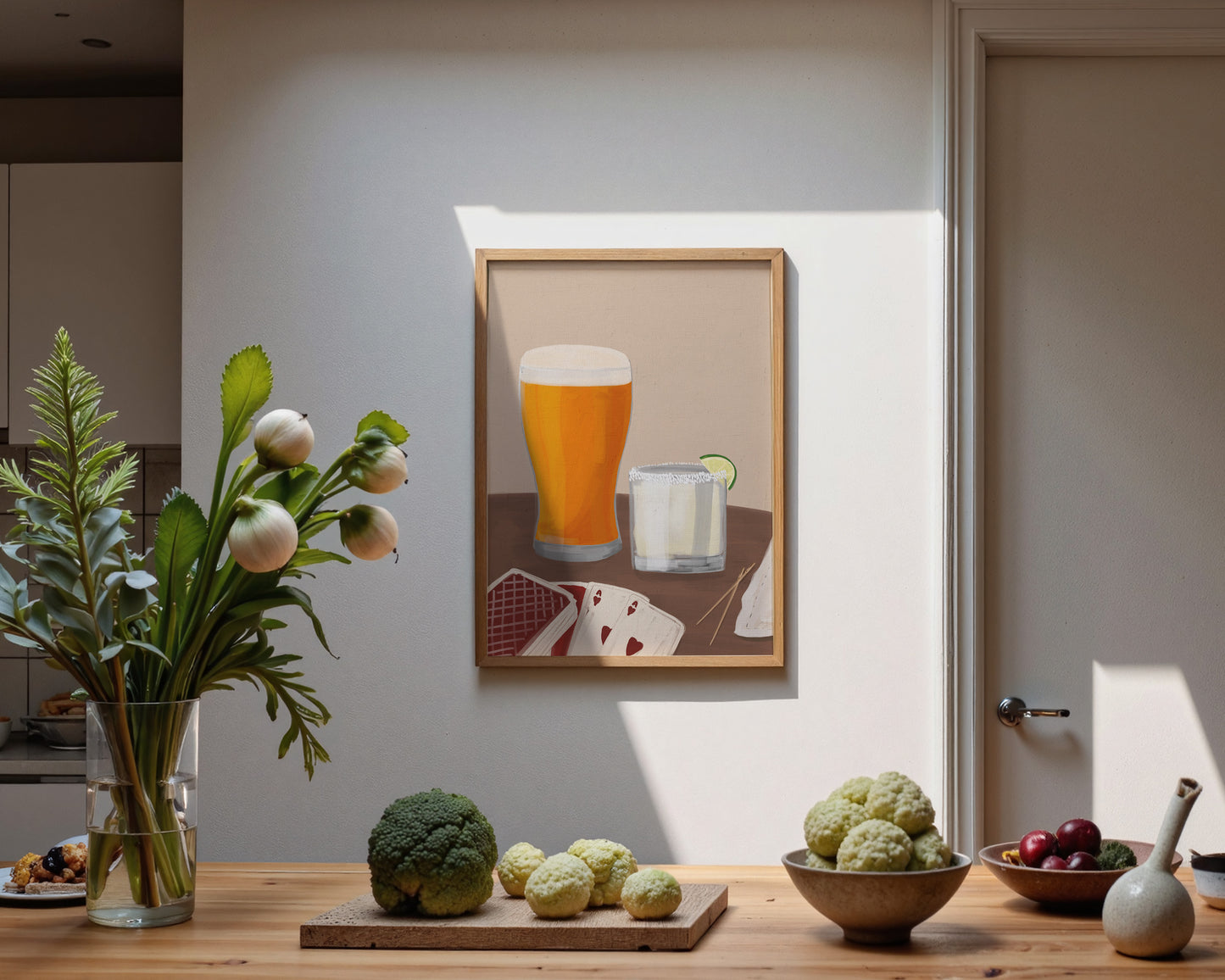 Lager & Margarita Date Night Print