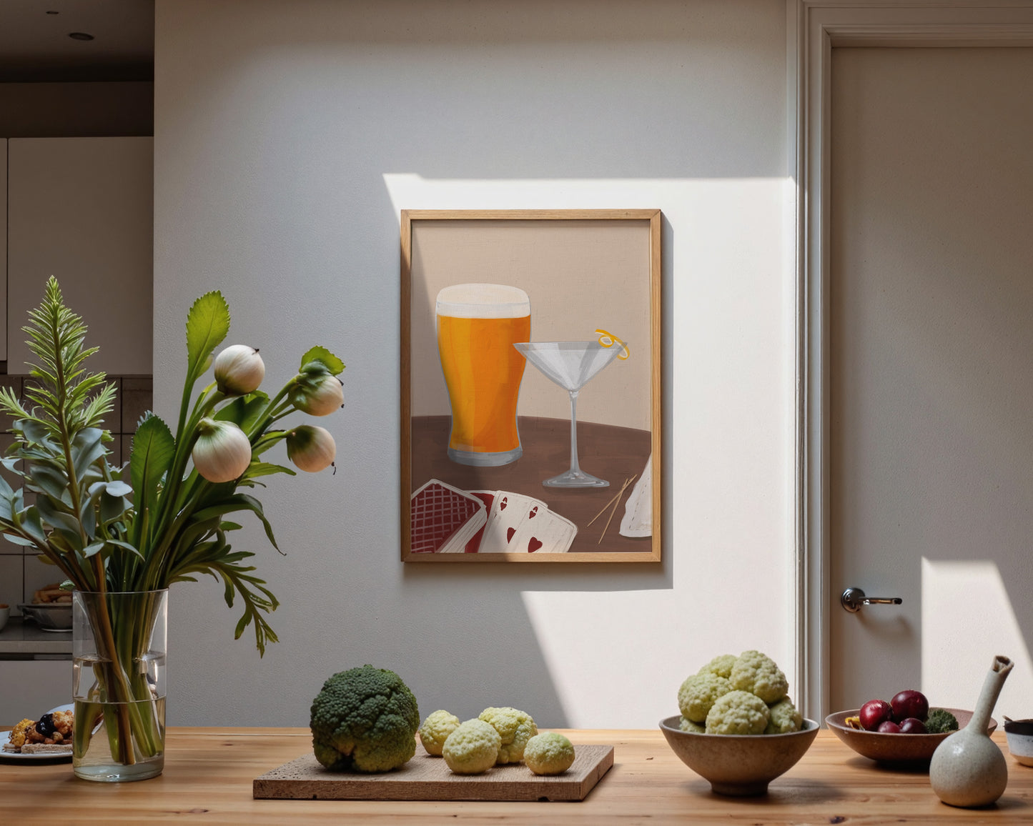 Lager & Martini Date Night Print