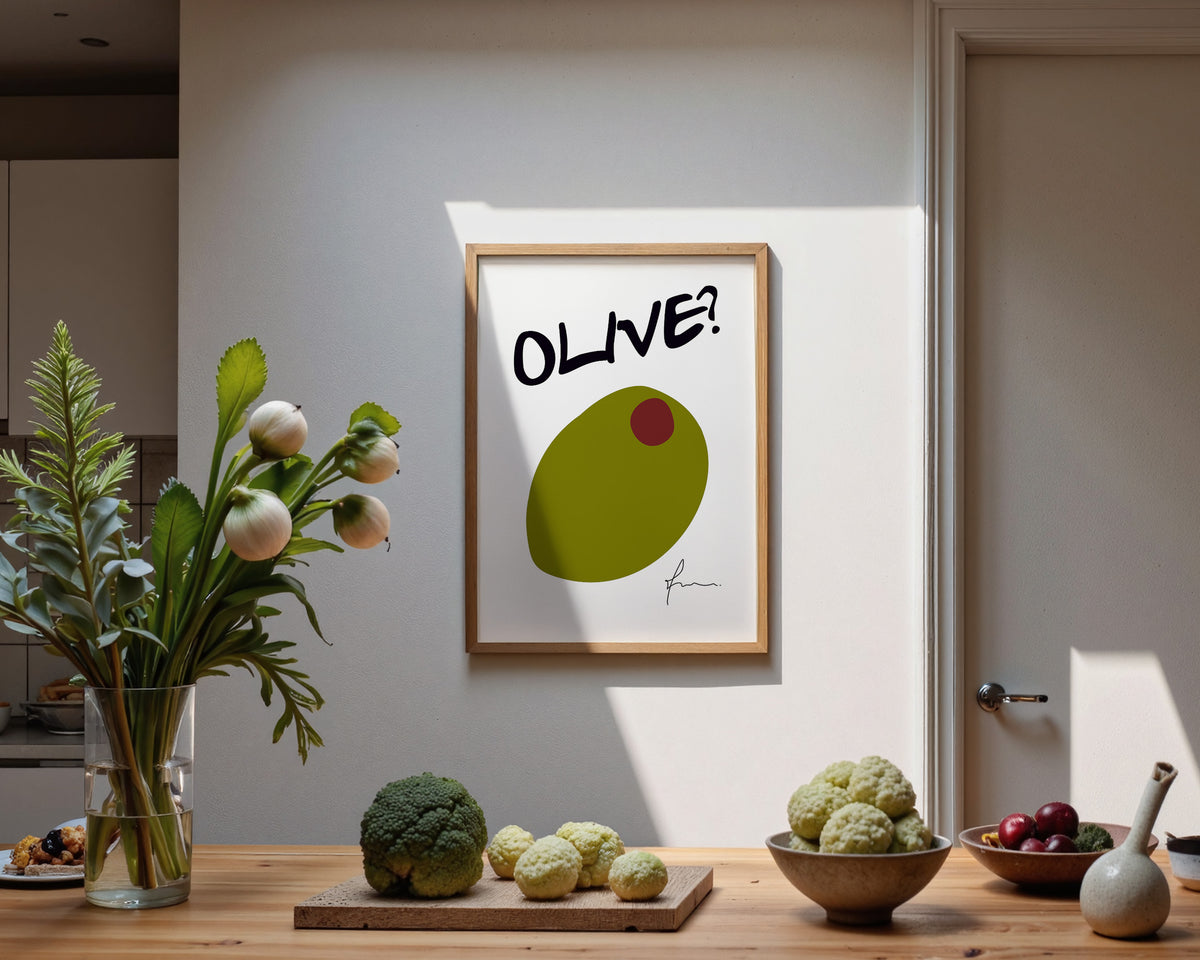 Olive Print