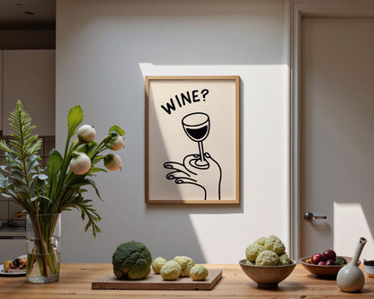 Wine? Print