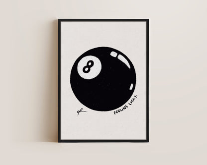 8 Ball Canvas
