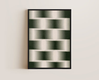 Green Chessboard Canvas