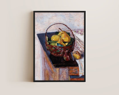 Basket of Fruit Canvas