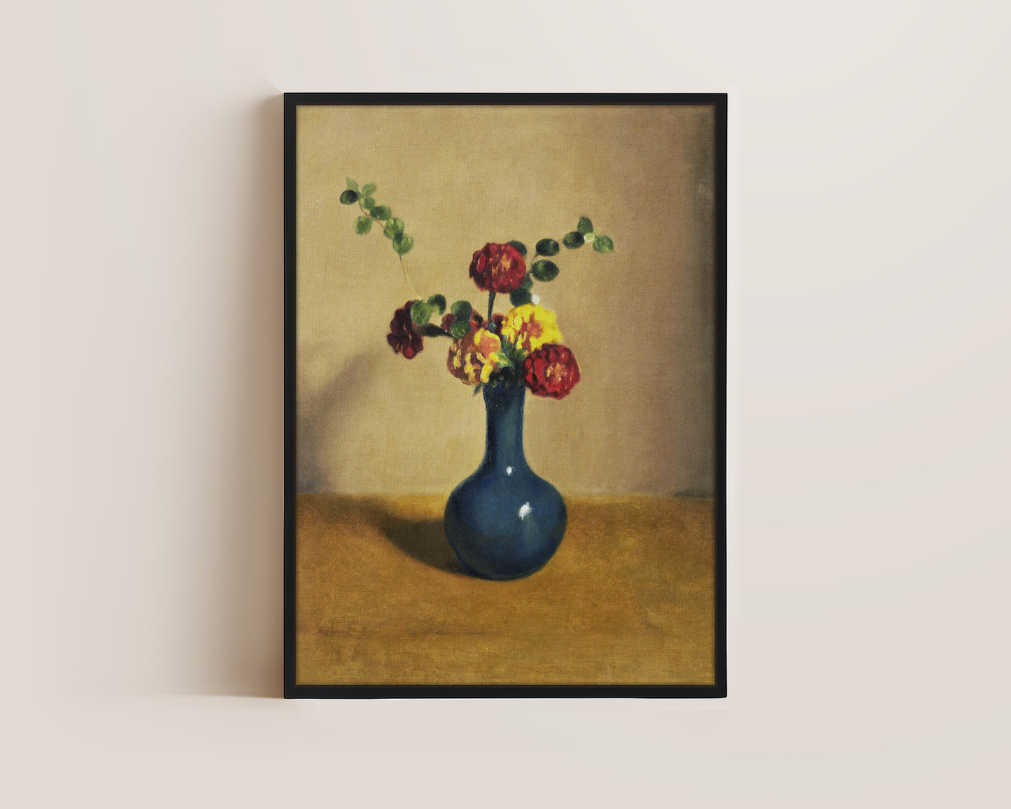 Blue Vase Canvas
