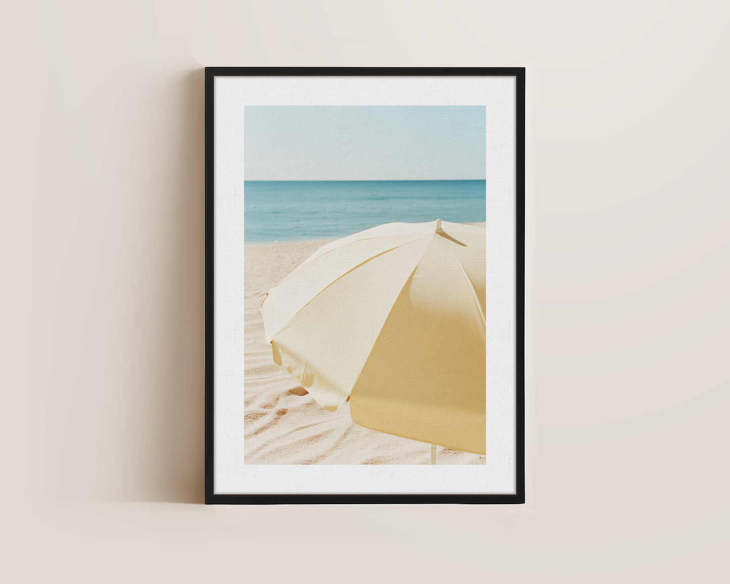 Butter Yellow Parasol Canvas