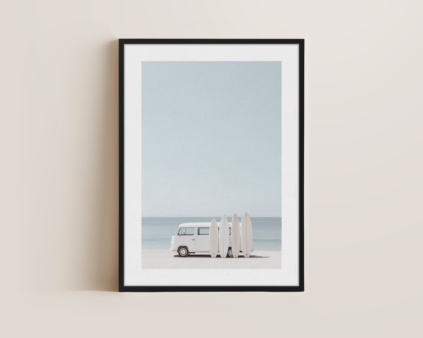 Camper Van Surf Canvas