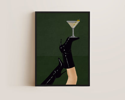 Dirty Martini Boots Canvas
