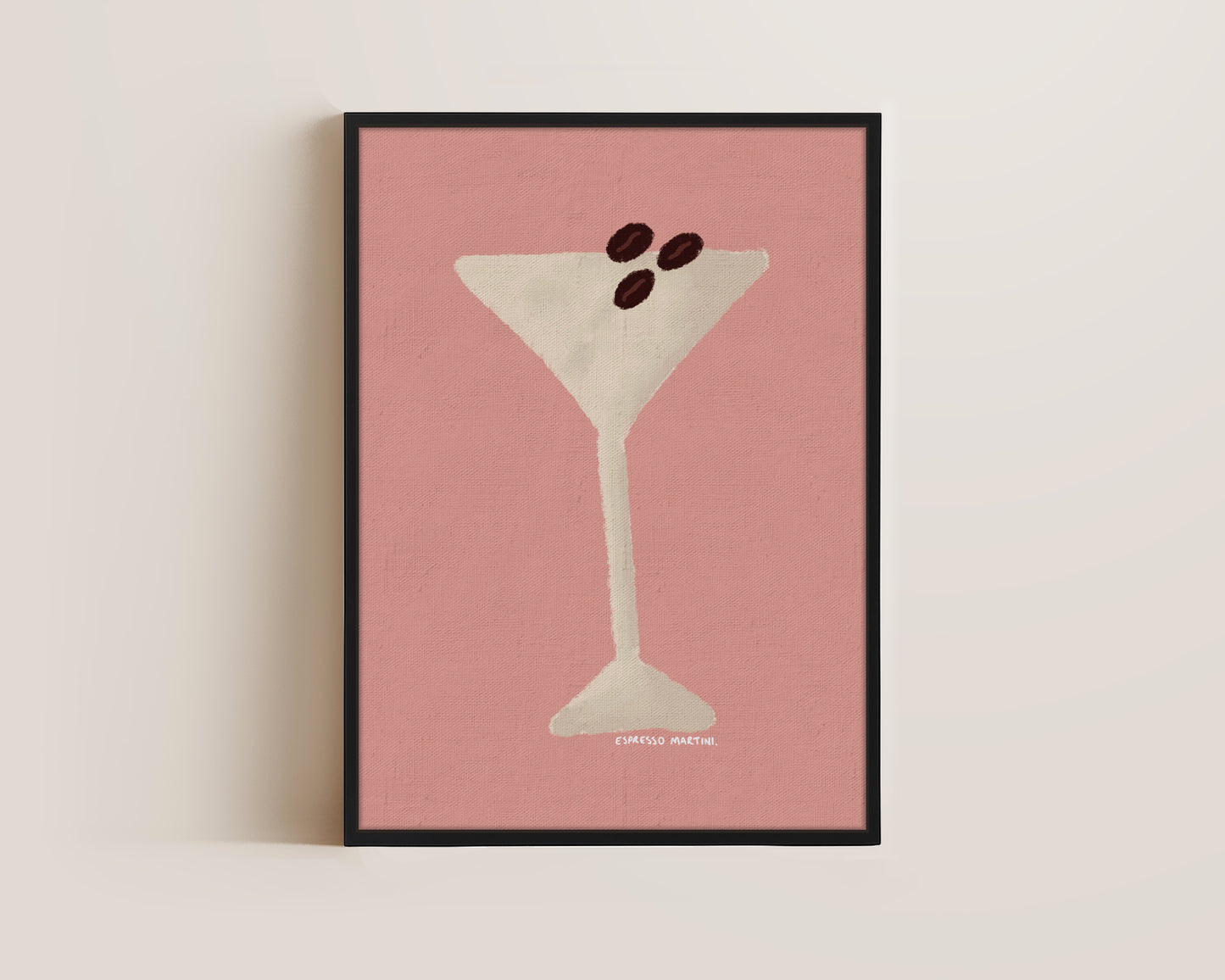 Espresso Martini Oil Canvas