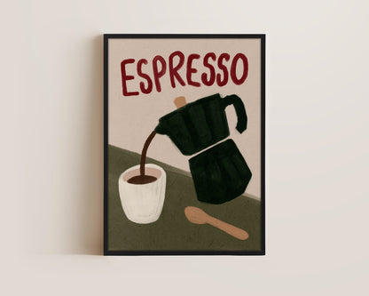 Espresso Canvas