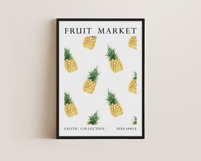 Fruit Market Pineapple Canvas