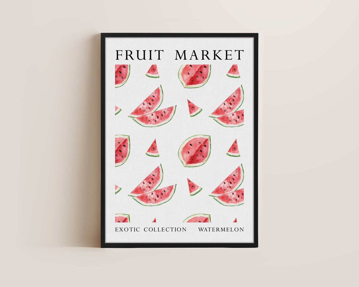 Fruit Market Watermelon Canvas