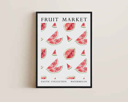Fruit Market Watermelon Canvas