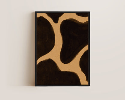 Giraffe Print Canvas