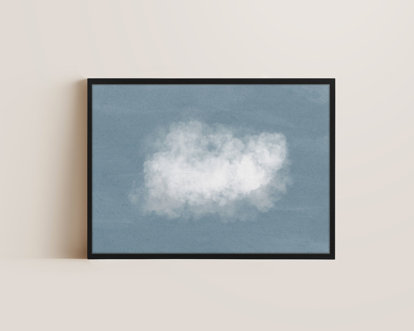 Gloomy Clouds Canvas