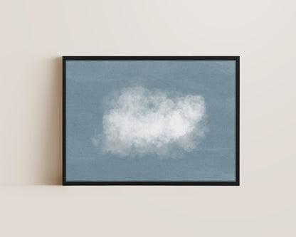 Gloomy Clouds Canvas