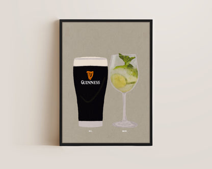 Guinness & Hugo Spritz Canvas