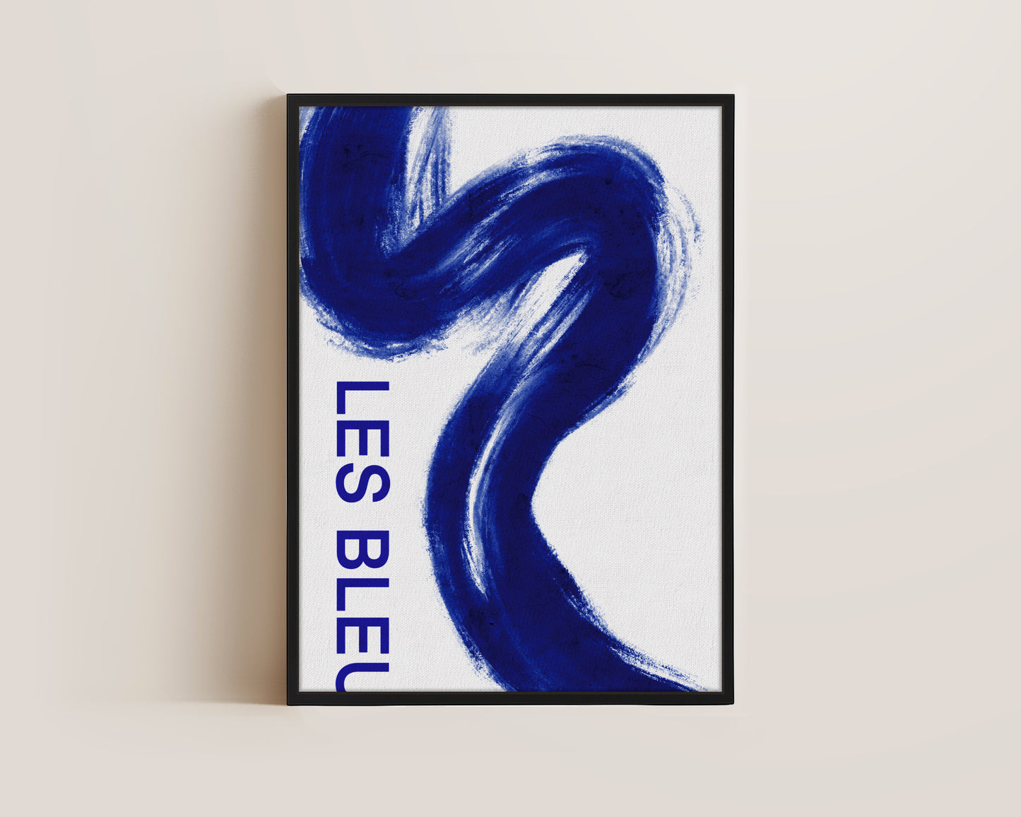 Les Bleu Canvas