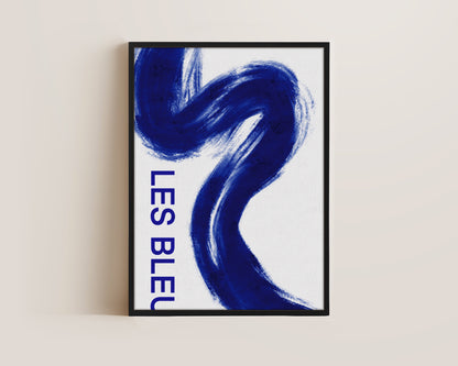 Les Bleu Canvas