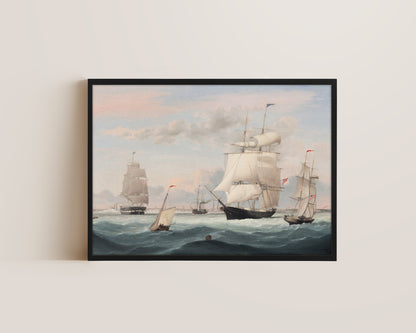 New York Harbour Canvas