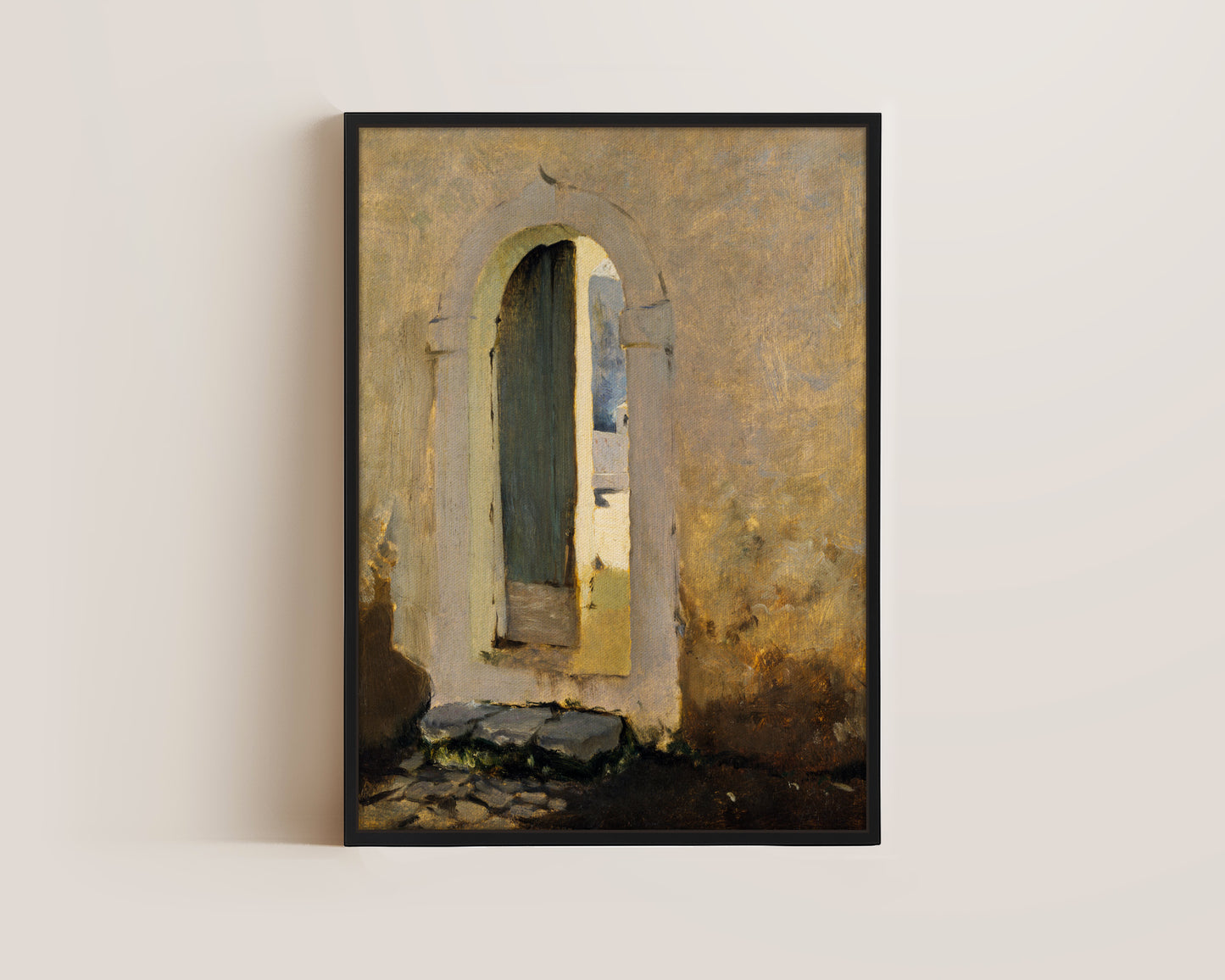 Doorway To Morocco Canvas
