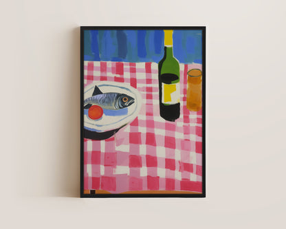 Parisian Picnic Canvas