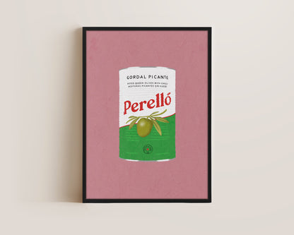 Perello Olives Canvas