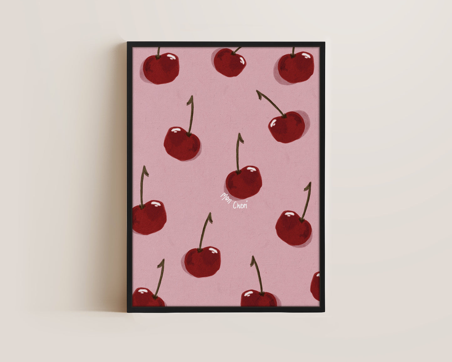 Pink Mon Cheri Canvas