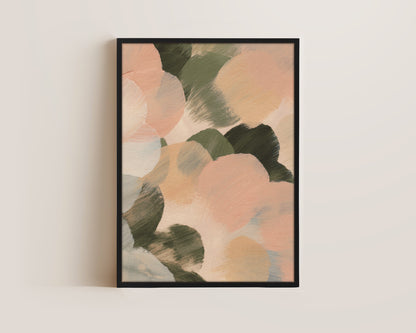 Pink & Green No. 1 Canvas