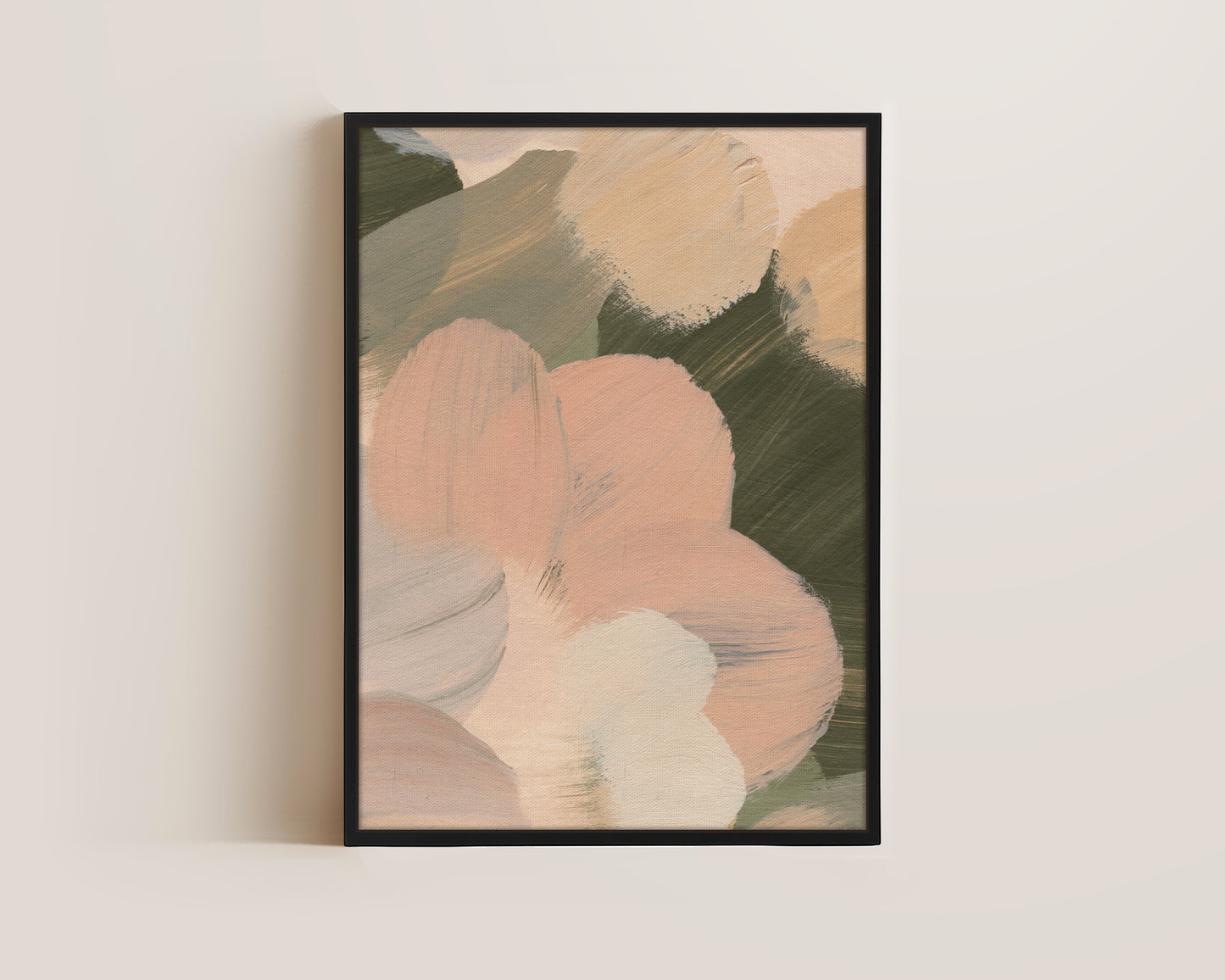 Pink & Green No. 2 Canvas