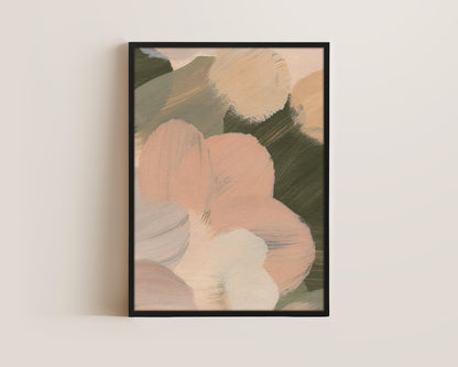 Pink & Green No. 2 Canvas