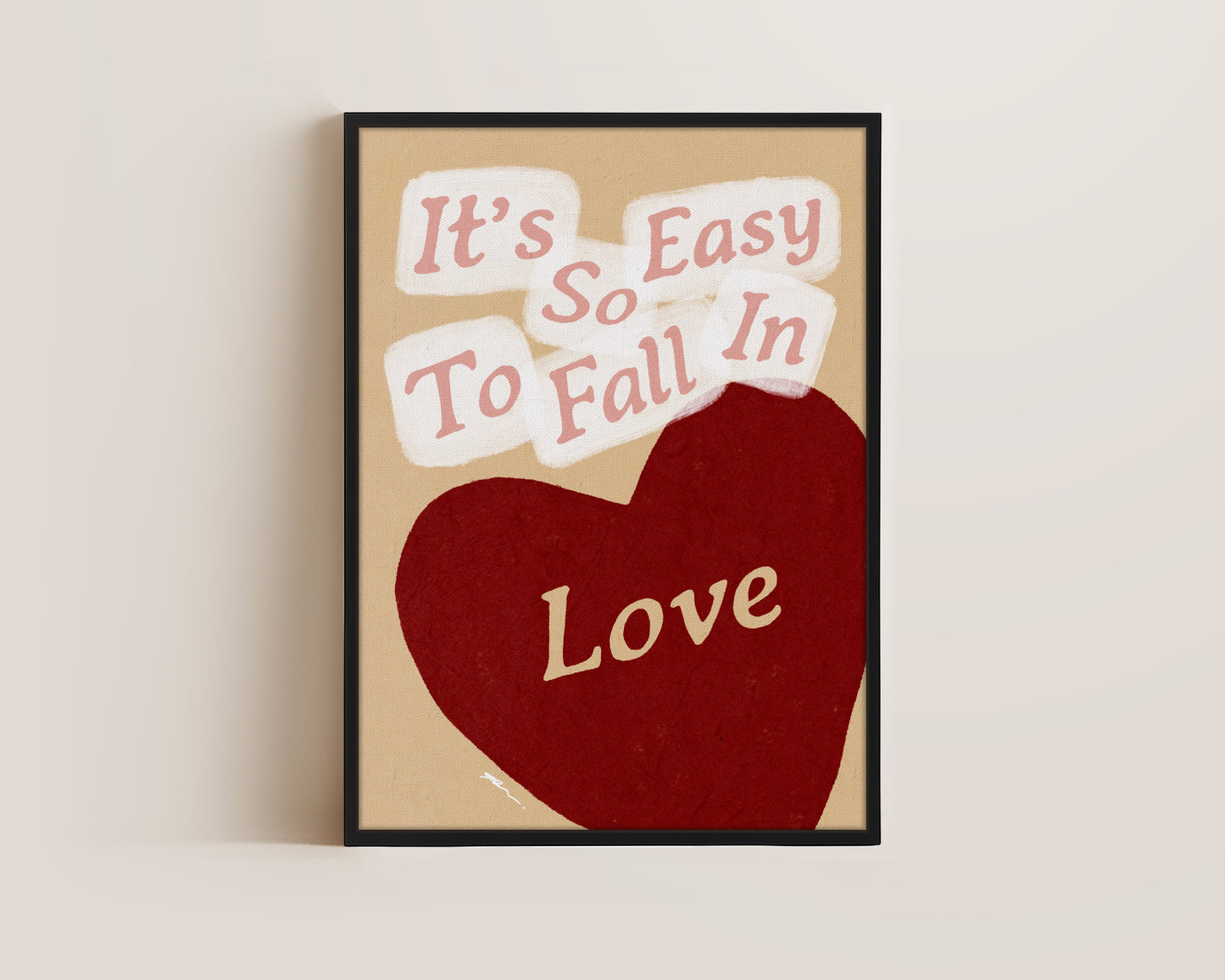 So Easy To Fall Canvas