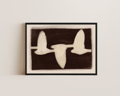 Swans Canvas