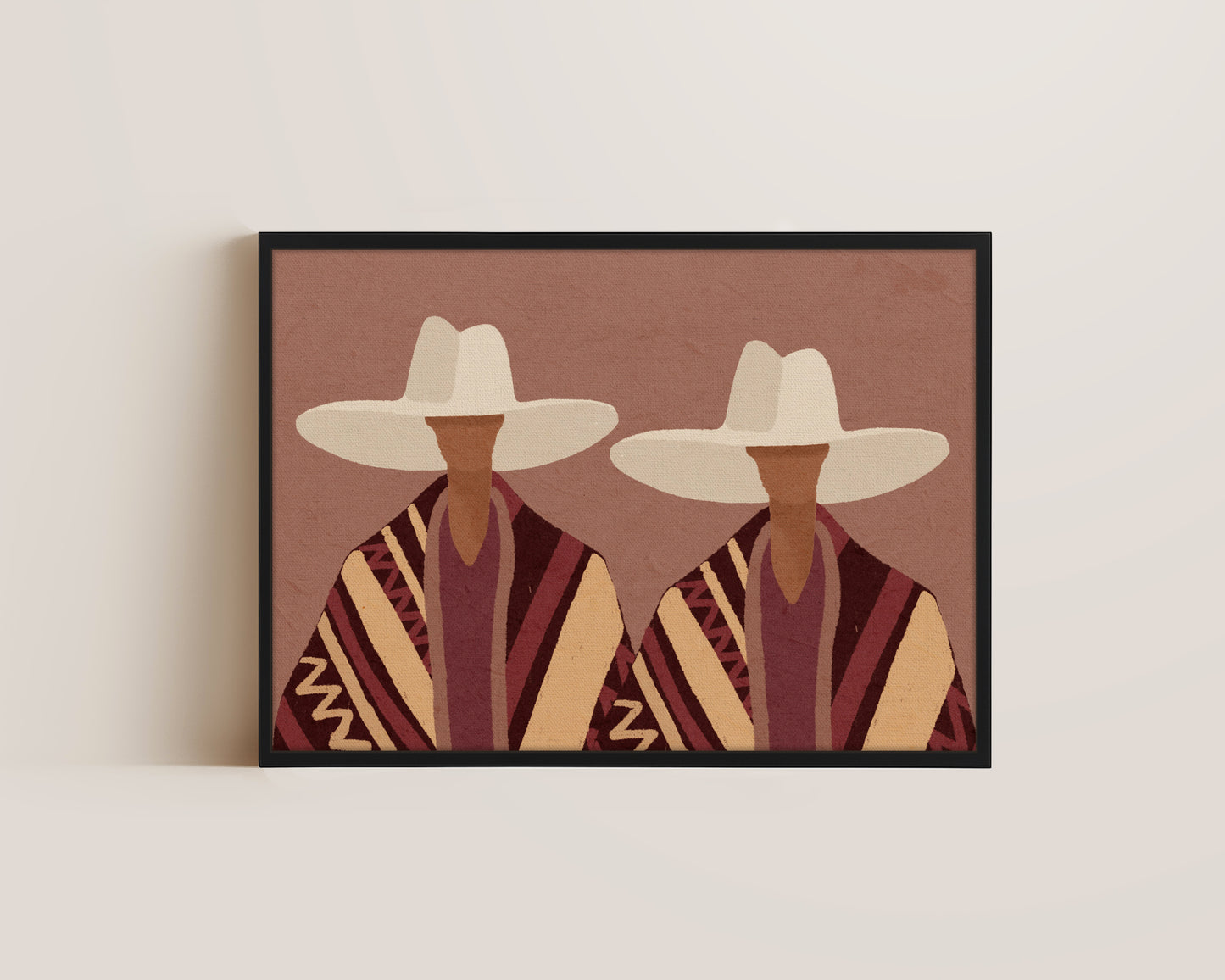 The Twins Canvas