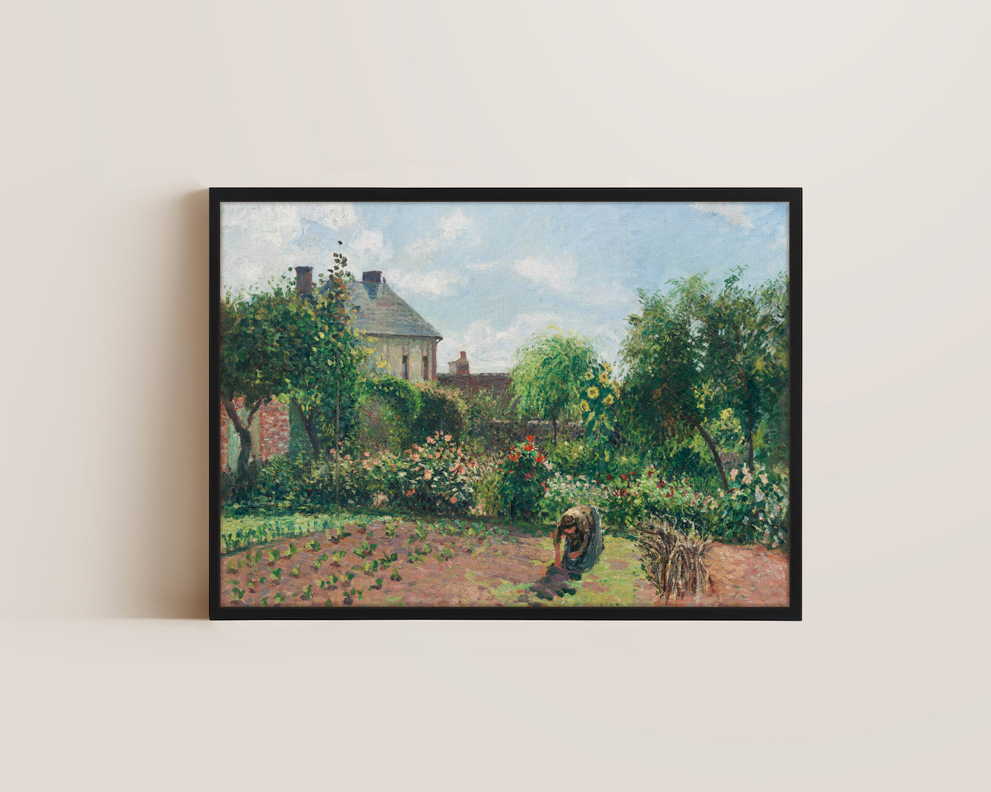The Artist's Garden Canvas