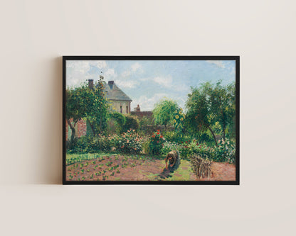 The Artist's Garden Canvas