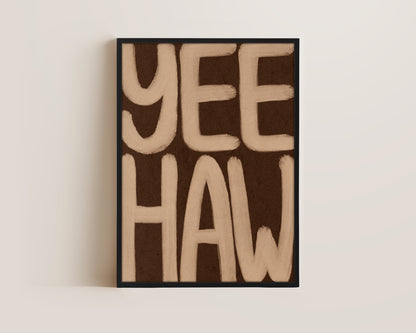 Yeehaw Canvas