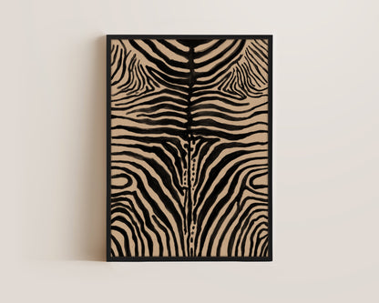 Zebra Print No. 2 Canvas