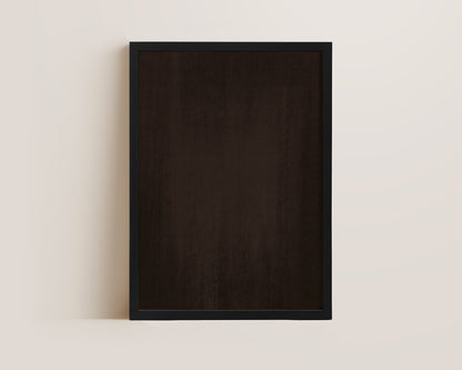 Brown Abstract Wall Art Print