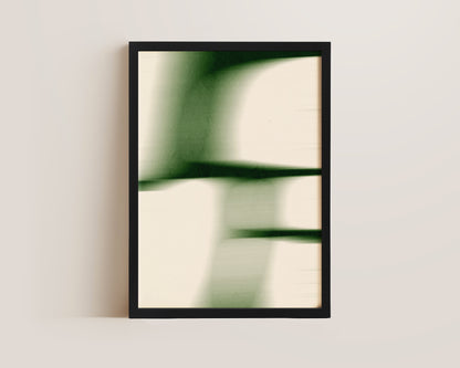 Green Blur No. 2 Print