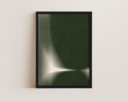 Green Blur Print
